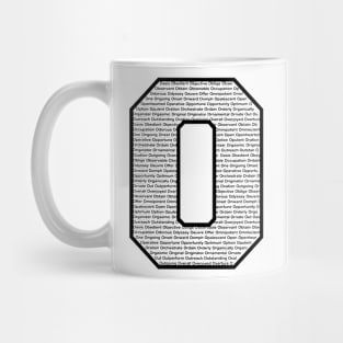 O Black Mug